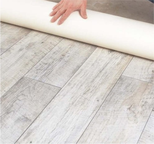 Укладка линолеума