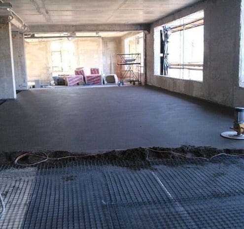 Стяжка пола